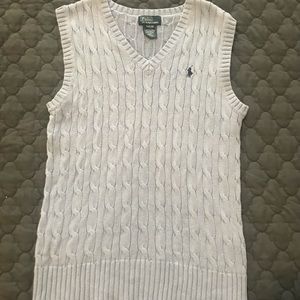 Polo by Ralph Lauren Sweater Vest Size M (10-12)